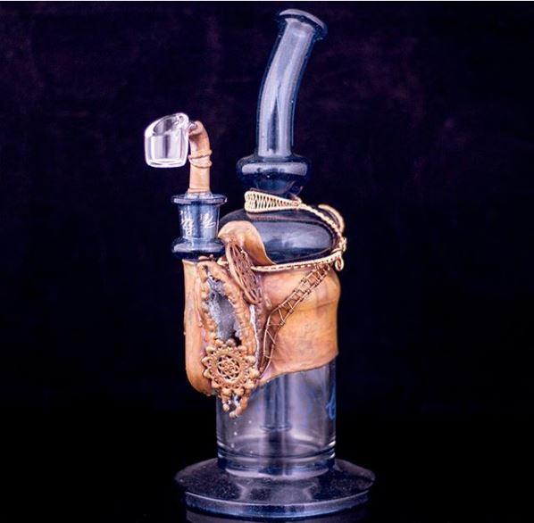 Stardust Electroformed water pipe